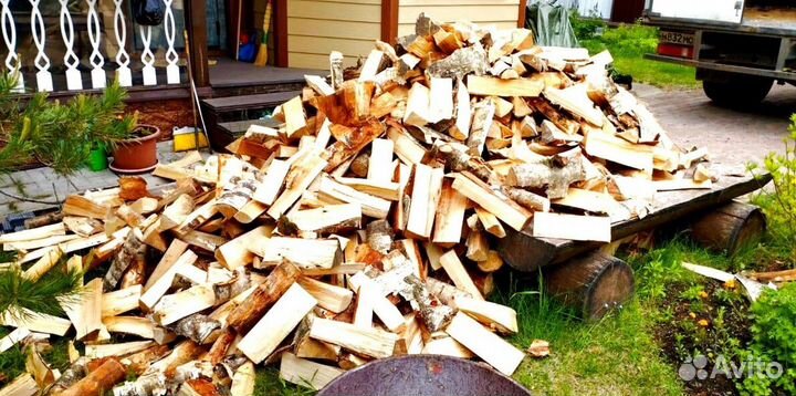Дрова Береза в наличии в Выборге любого объема