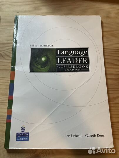 Language leader coursebook and CD-ROM