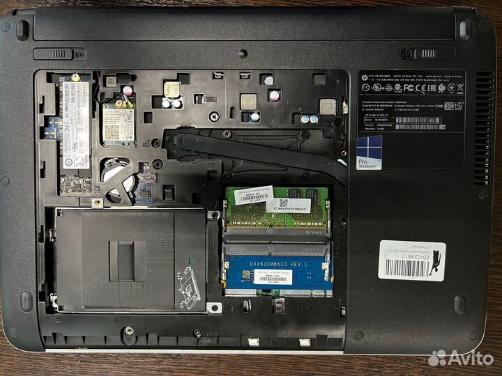 Hp probook 440 G3/i5/8GB/SSD128Gb/HDD 500Gb/W10Pro