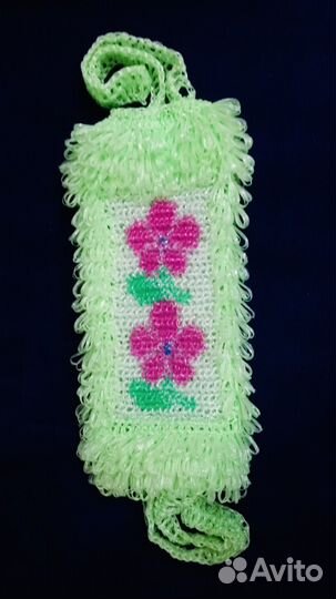 Мочалки ручной вязки