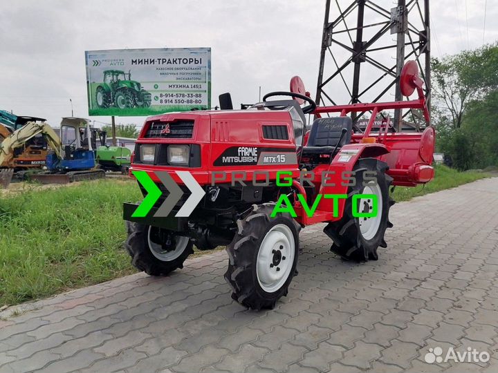 Мини-трактор Mitsubishi MTX15, 2002