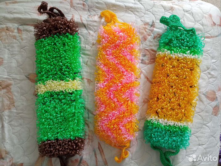 Мочалки ручной работы