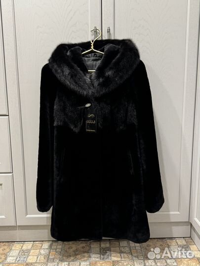 Шуба из мутона