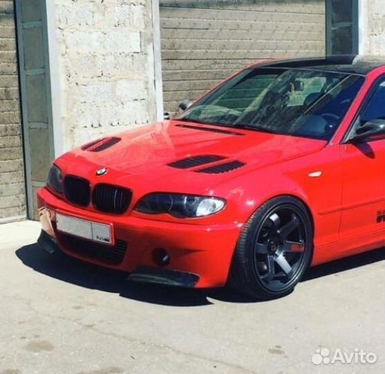 Воздухоотводы на капот BMW e46 M3