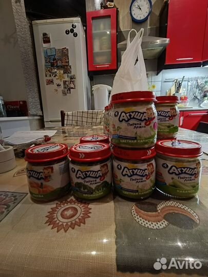 Детское пюре Агуша