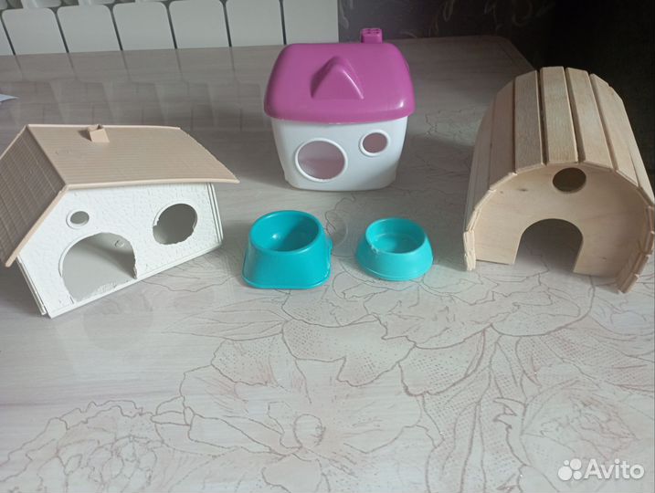 Домики для хомячков