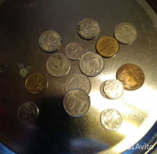 Монеты медные СССР и РФ
