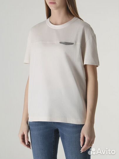 Футболка хлопковая Brunello Cucinelli