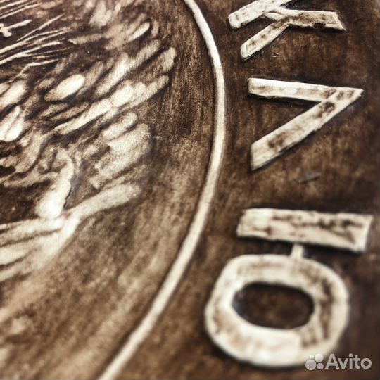 Настенная тарелка объёмная