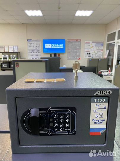 Мебельный сейф для дома aiko Т-170 EL