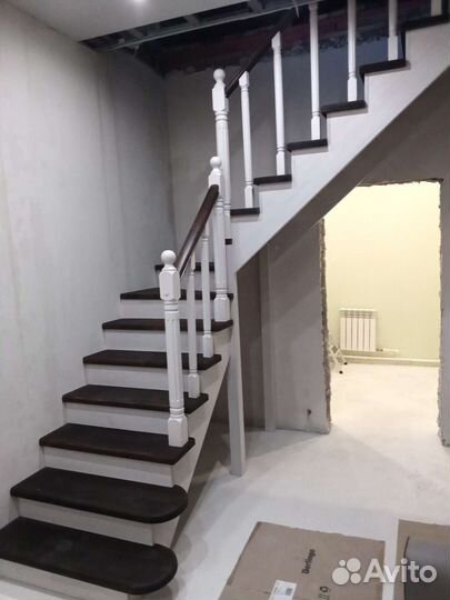 Изготовление и монтаж деревянных лестниц