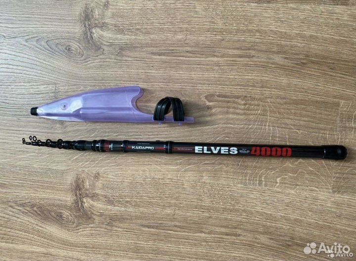 Удочка телескопическая Kaida pro Elves Bolo 4м
