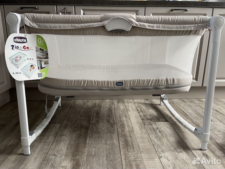Кроватка манеж chicco zip & go