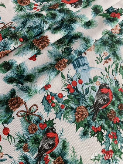 Ткань для рукоделия Рогожка