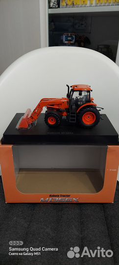Модель трактора 1/43 Kubota