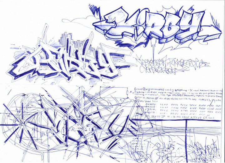 Роспись стен, граффити