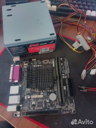 Комплект GA-E3000N / 6 гб DDR3 / бп. AMD E2-3000 +