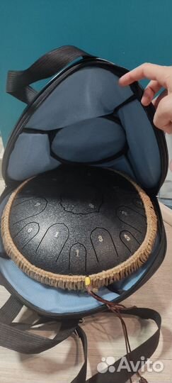 Глюкофон большой 35 см с чехлом черный