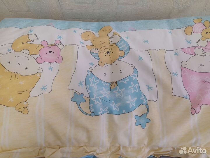 Бортики в кроватку