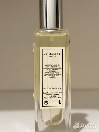 Духи jo malone white jasmine mint