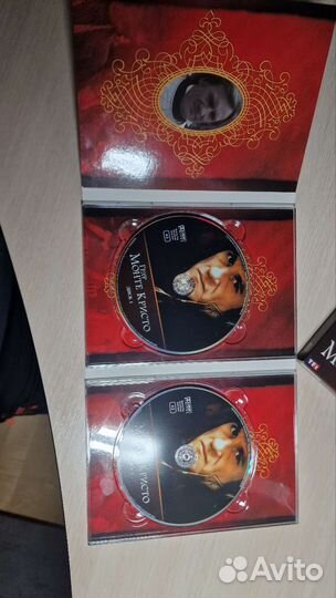 Книга граф монте кристо DVD 2диска