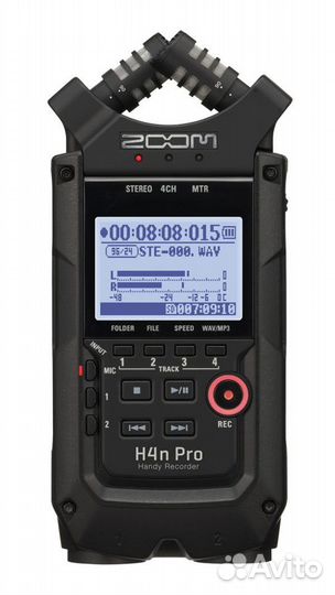Рекордер zoom H4 n pro blk новый(офиц. гарантия)