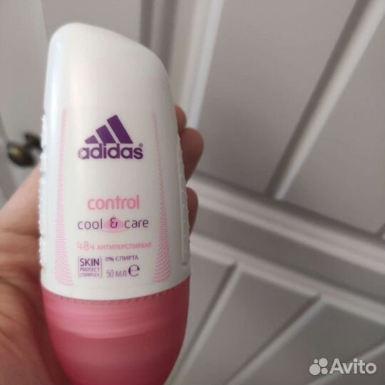 3 штуки Дезодорант Adidas ролик женский control