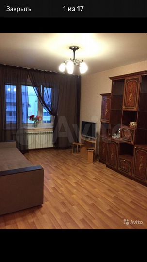 1-к. квартира, 40 м², 11/17 эт.
