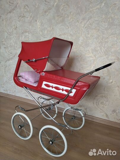 Коляска для кукол с окошками ретро СССР фрг