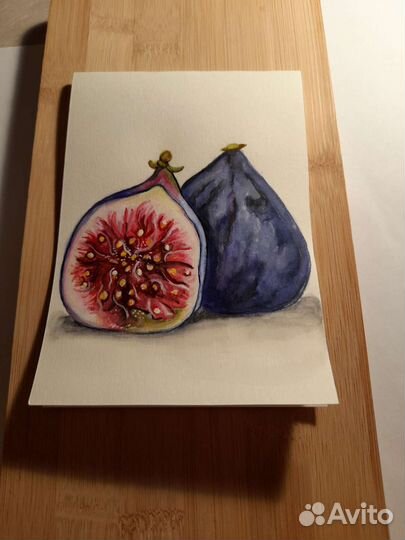 Инжир открытка