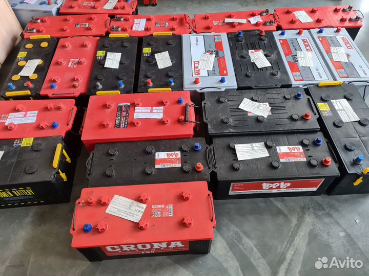 Аккумулятор грузовой 190Ah 1250А