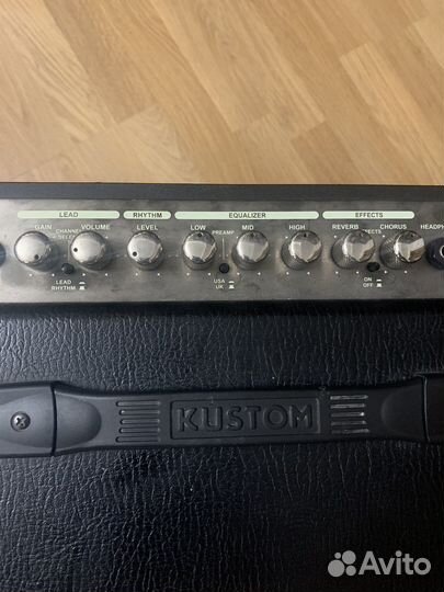 Комбоусилитель kustom Dual 30RC