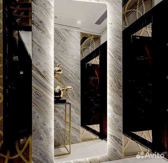 Зеркала с подсветкой для ванной комнаты