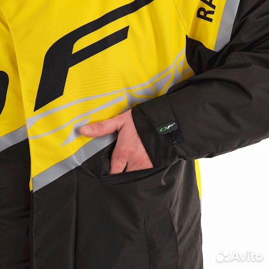 Куртка снегоходная Dragonfly race-coat Yellow