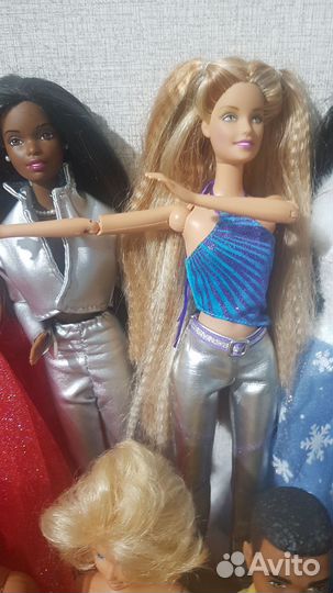 Барби, Кены, малышки разные