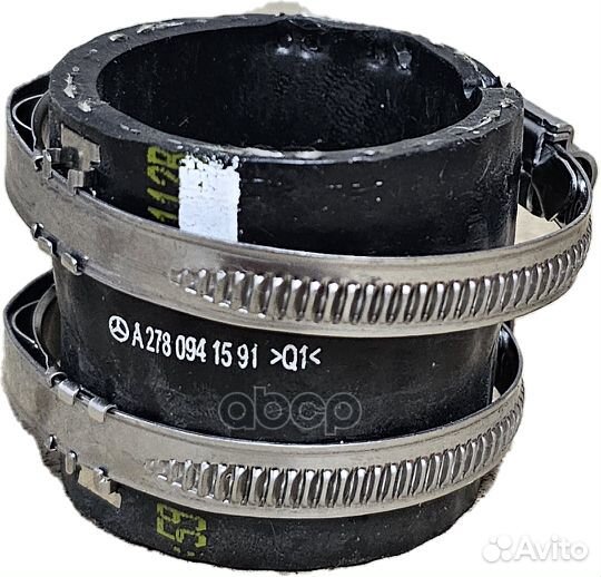 Манжета турбонагнетателя с хомутами A 278 094 15