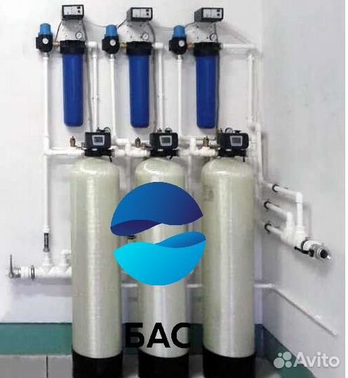 Фильтр для воды безреагентный, обезжелезивание