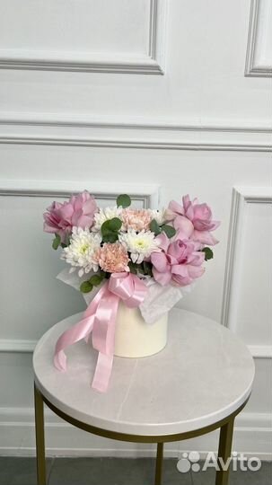 Букет вывернутых роз