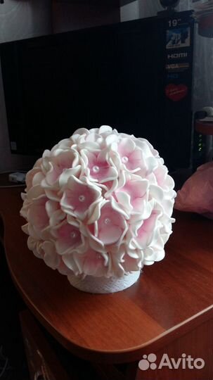 Цветы.Светильники.Ростовые цветы(изолон)