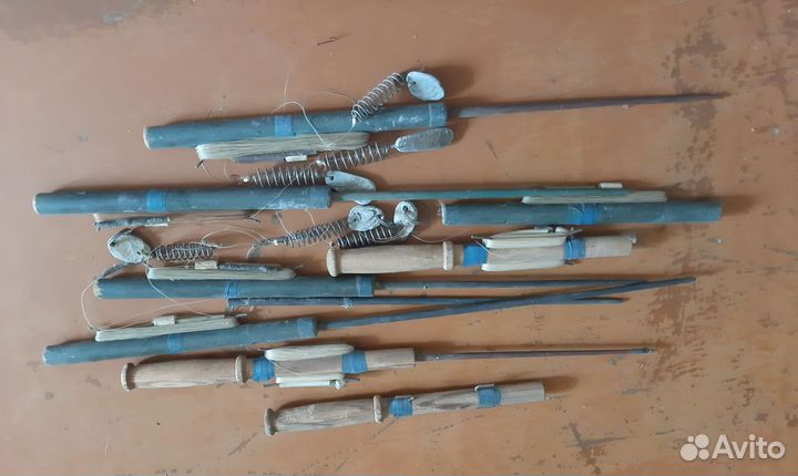 Удочки, спиннинги, бур для рыбалки