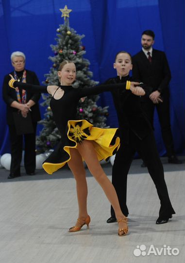 Платье для бальных танцев латина ю1