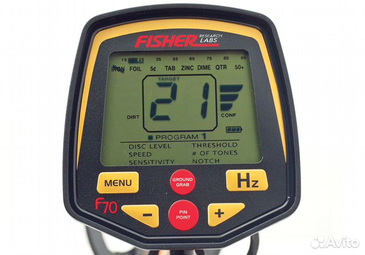 Металлоискатель Fisher F70-11DD GWP-R