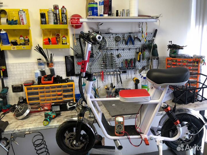 Ремонт электросамокатов, сервис, тюнинг