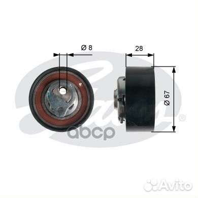 Ролик T43136 Gates
