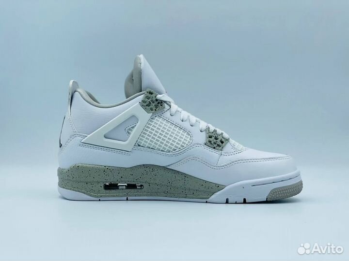 Кроссовки Nike Air Jordan 4 Белые