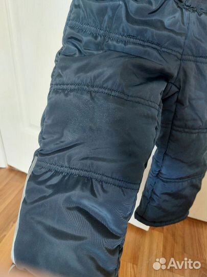 Демисезонные утепленные брюки 92