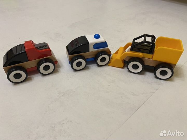 Деревянные машинки IKEA лиллабу