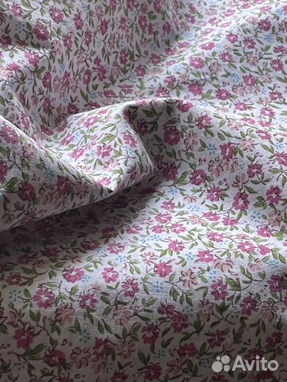 Ткань СССР сатин хлопчатомужная