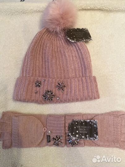 Набор шапка и перчатки