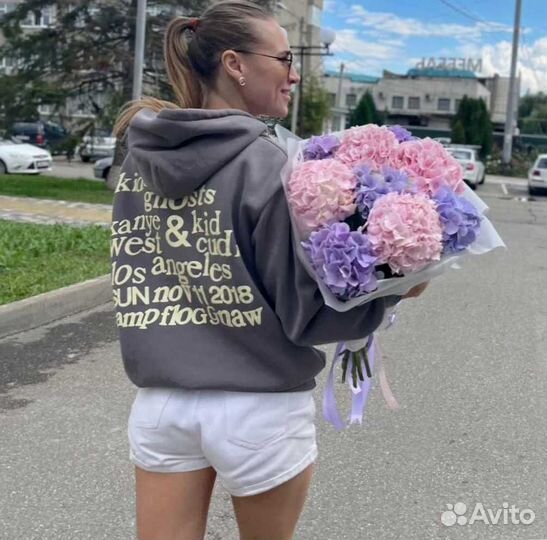 Букеты из гортензий